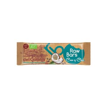 Barrita raw coco y chía Delicata 30g ECO
