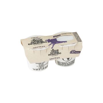 Yogur desna s lactosa Veritas 2x125g ECO