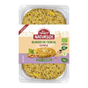 Burger quinoa-pesto Natursoy 200g ECO