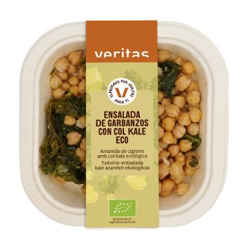 Ensalada garbanzo kale Veritas 250g ECO