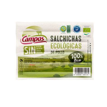 Frankfurt pollo Campos 250g ECO