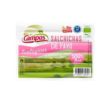 Frankfurt pavo Campos 250g ECO