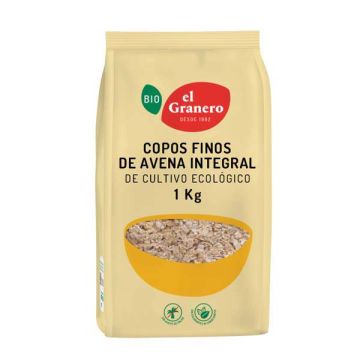 Copos avena suave El Granero 1kg ECO