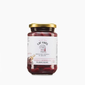 Alubias rojas cocidas Cal Valls 250g ECO