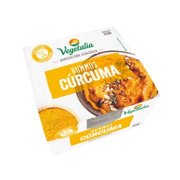 Hummus curcuma Vegetalia 220g ECO