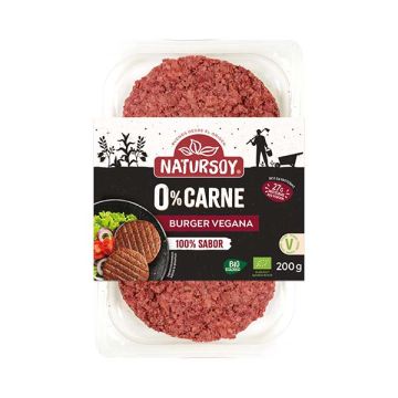 Burger 0% carne Natursoy 200g ECO