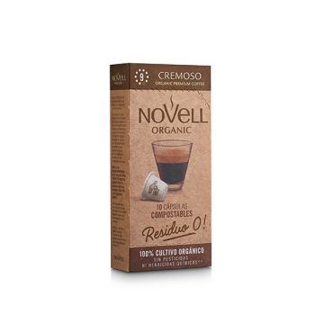 Café cápsula cremoso Novell 10u ECO
