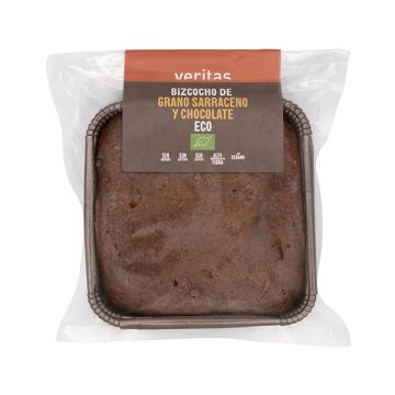 Bizcocho sarracen choco Veritas 215g ECO